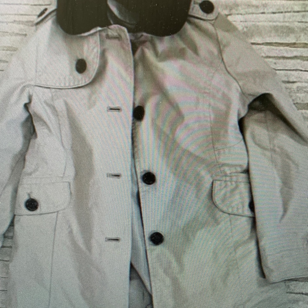Kids' Stylish Gray Trench Coat
